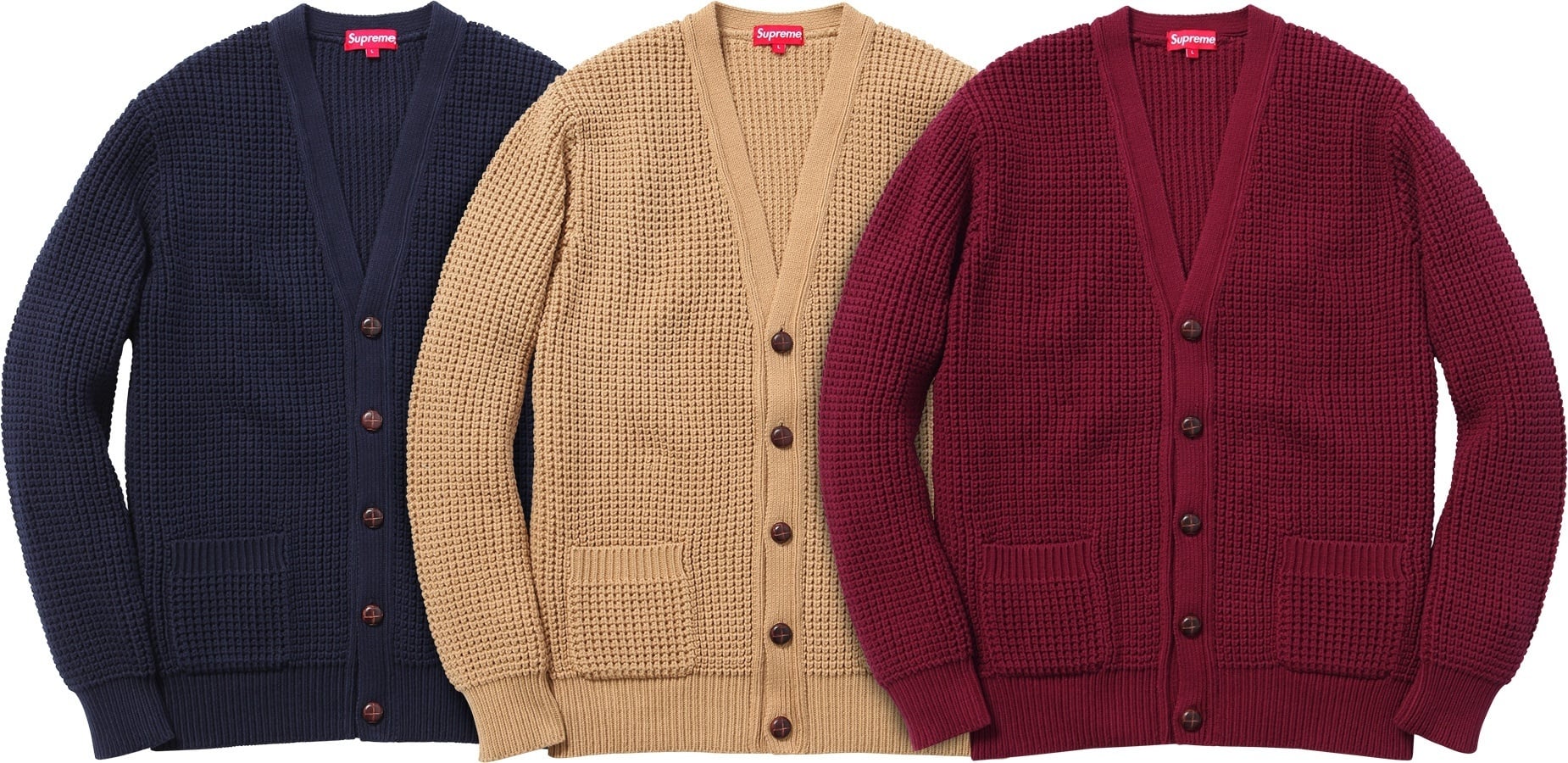 Waffle Cardigan